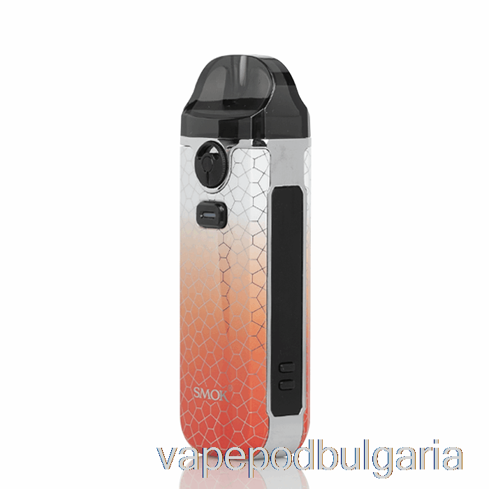 Vape 10000 Дръпки Smok Nord 4 80w Pod Kit Red Grey Armor